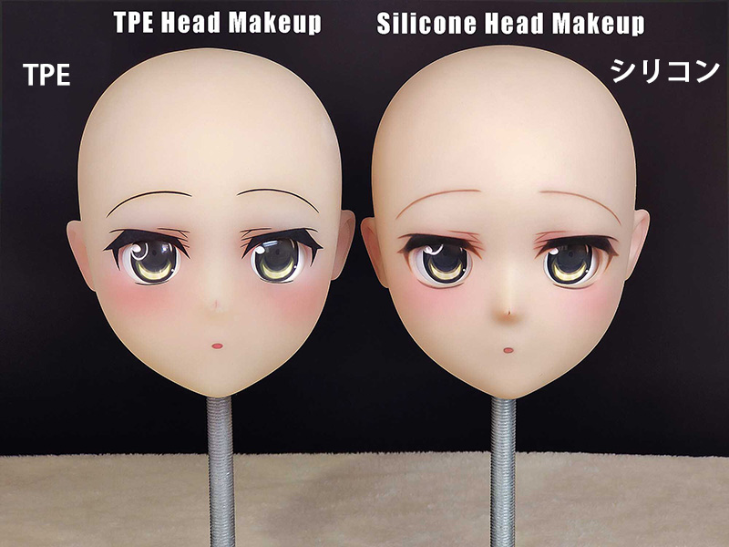 aotumedoll TPE  シリコンヘッド